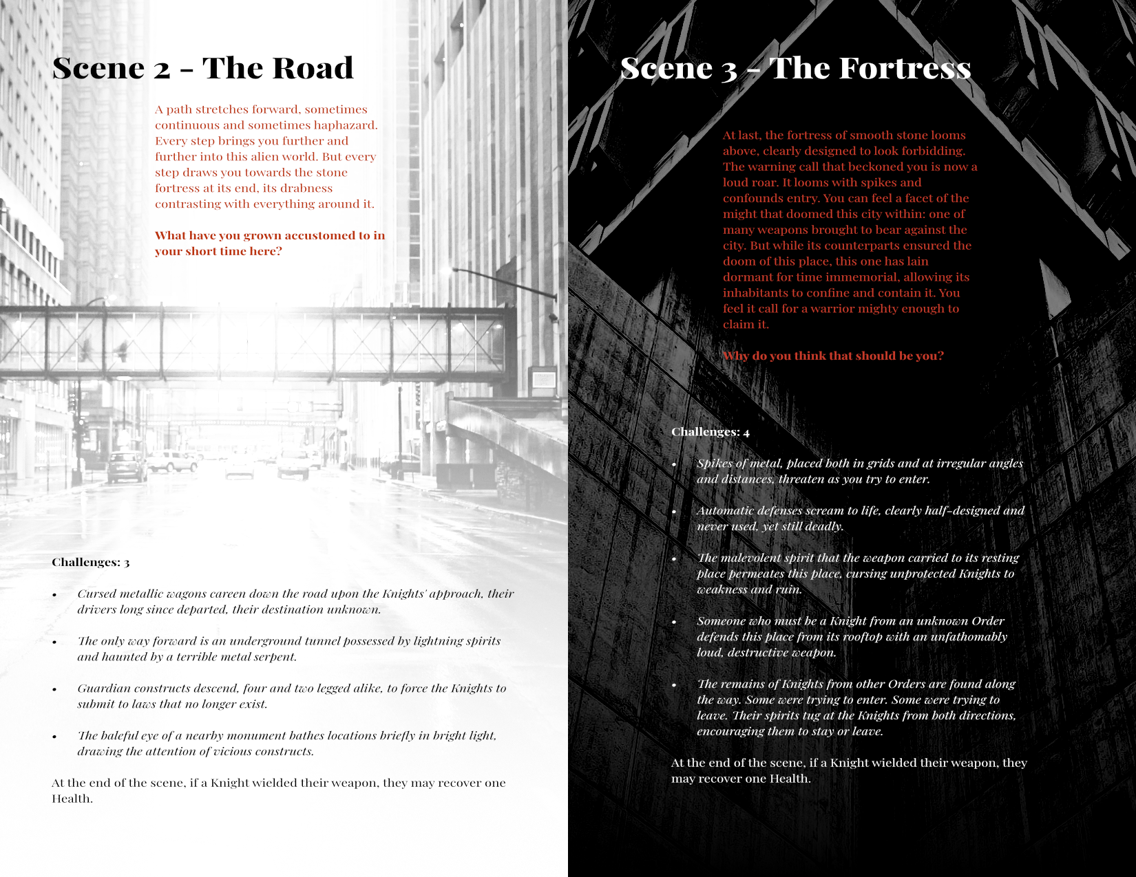 Dormant Sentinel Interior Spread