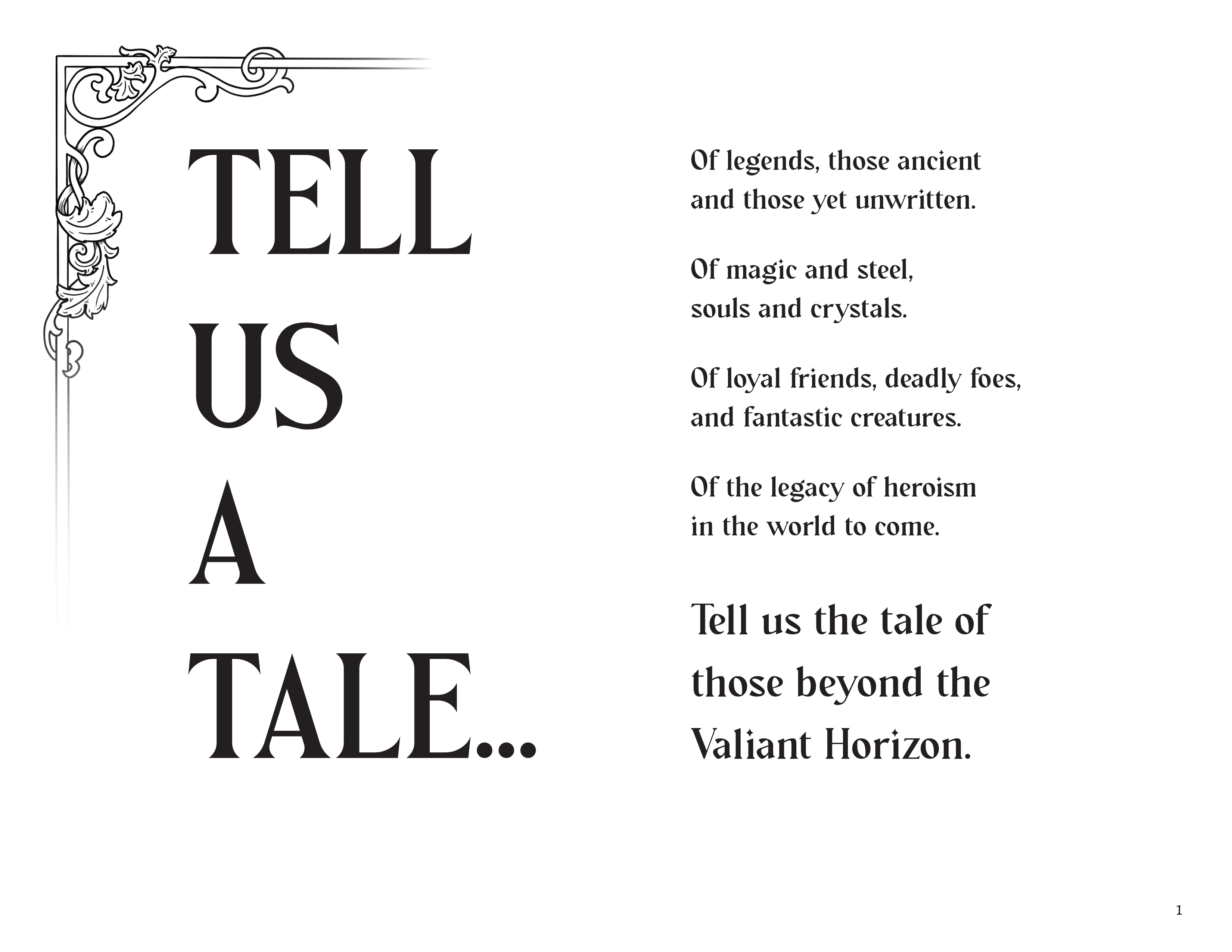 Valiant Horizon Intro Spread
